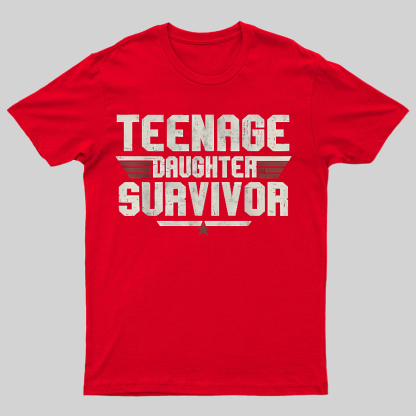 Teenage Daughter Survivor Vintage Geeky T-Shirt