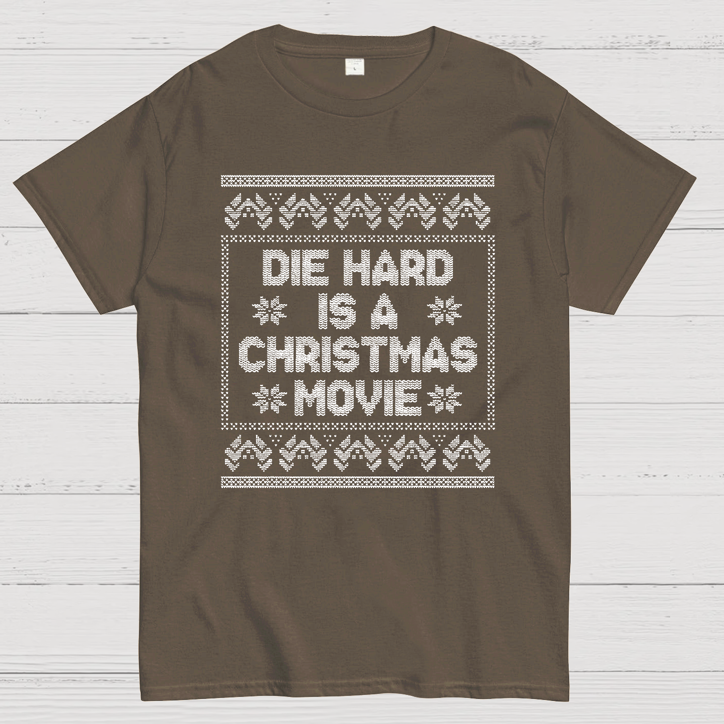 Die Hard Is A Christmas Movie Geek T-Shirt
