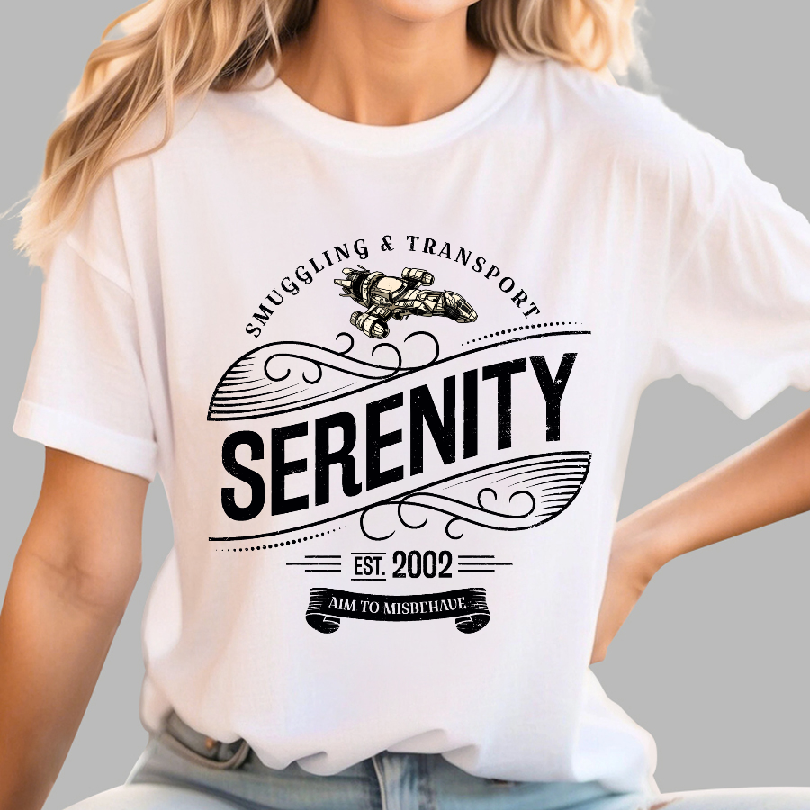 Serenity Smuggling and Transport Nerdy T-Shirt