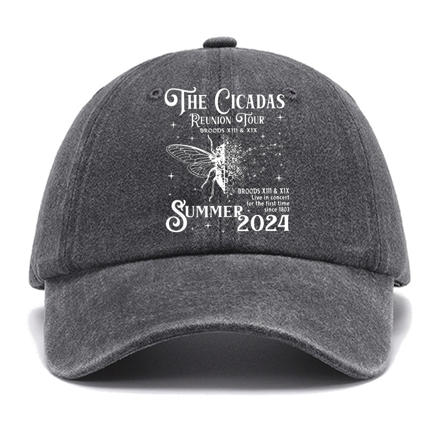 The Cicadas Reunion Tour Summer 2024 Cotton Hat