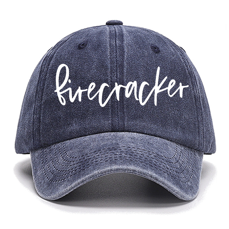 Firecracker 4th Of July Cotton Hat