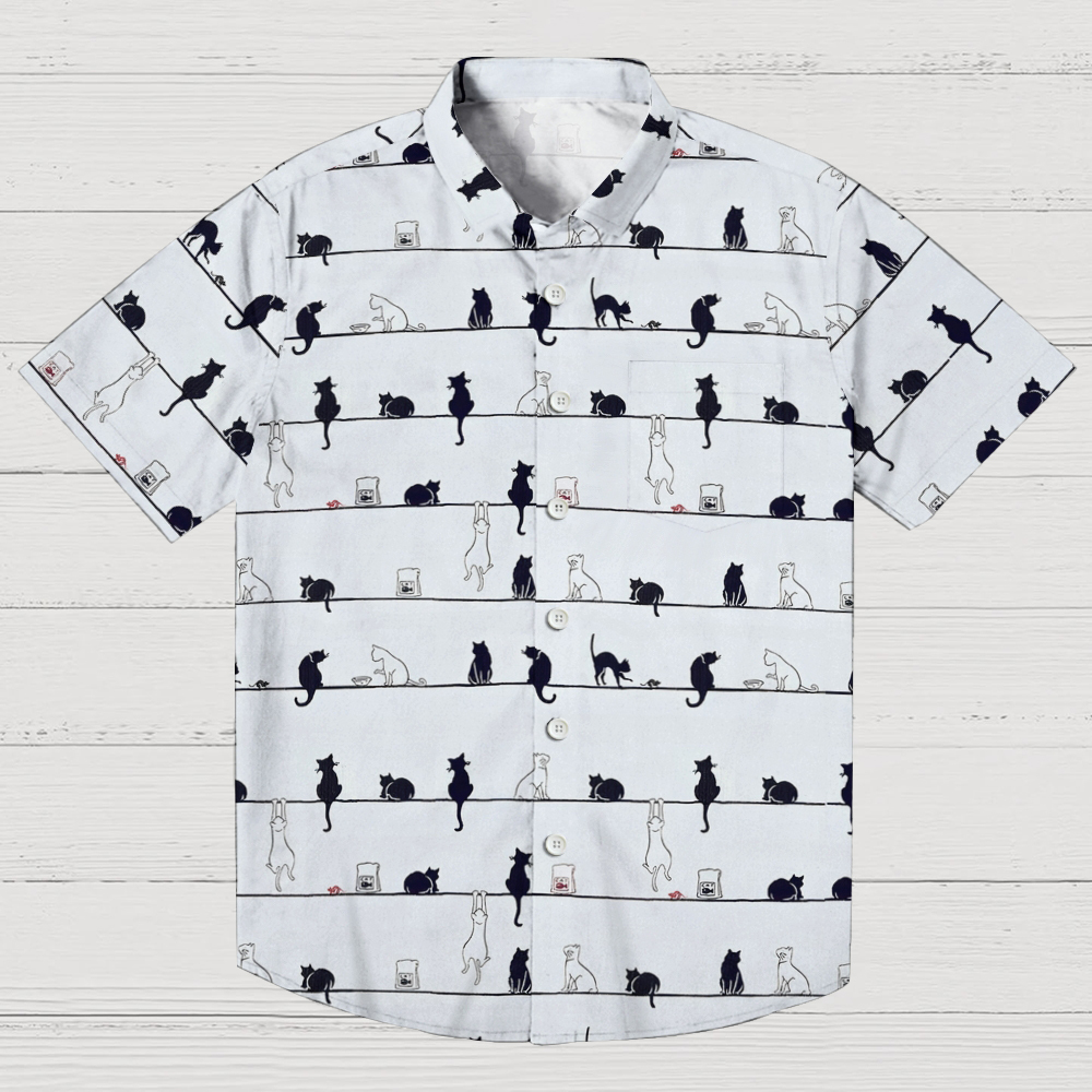 Cute Cat Geeky Shirt