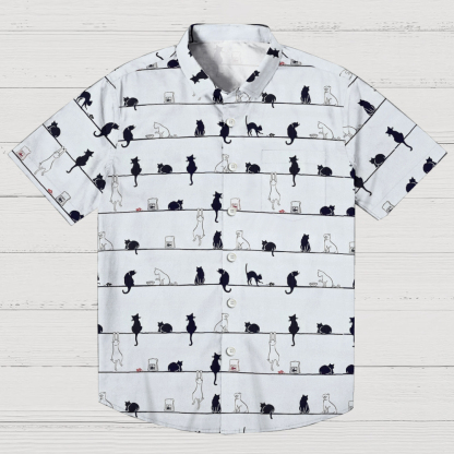 Cute Cat Geeky Shirt