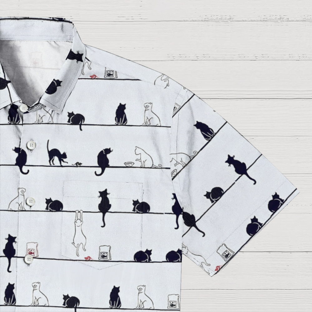Cute Cat Geeky Shirt