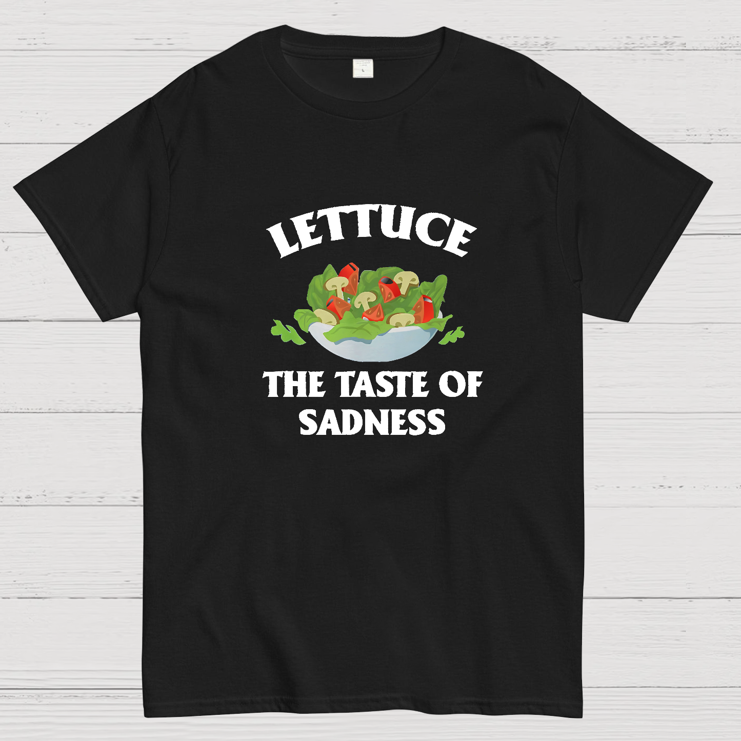 Lettuce The Taste Of Sadness Geeky T-Shirt