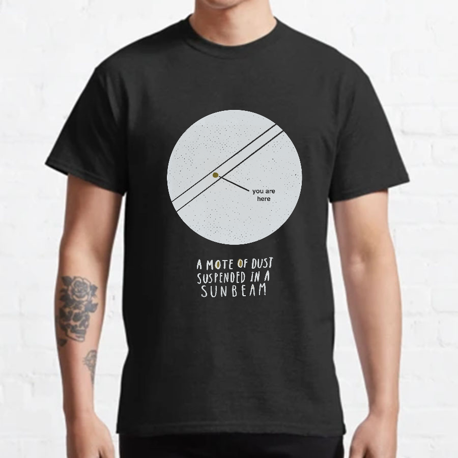 Pale Blue Dot Mote of Dust Space & Astronomy Geeky T-Shirt