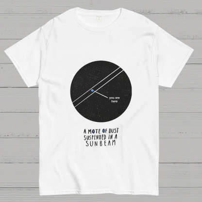 Pale Blue Dot  Mote of Dust  Space & Astronomy Geeky T-Shirt