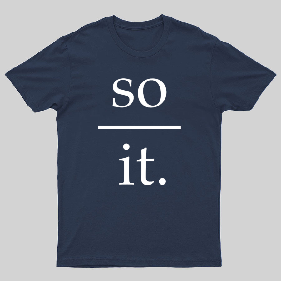 So Over It Nerd T-Shirt