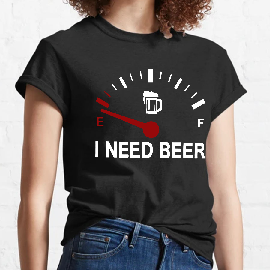 I Need Beer Geeky T-Shirt