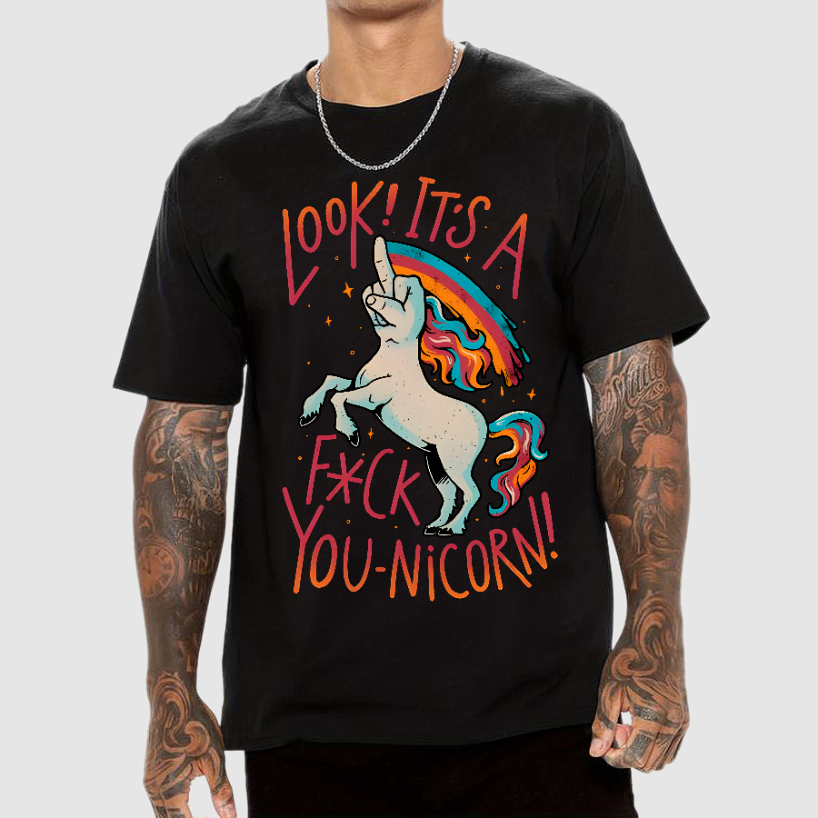 F-You Unicorn Geek T-Shirt