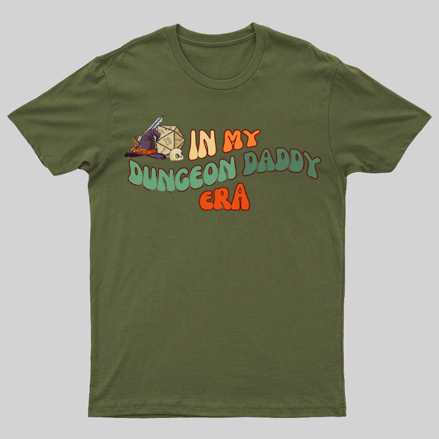Dungeon Daddy Game Geeky T-Shirt