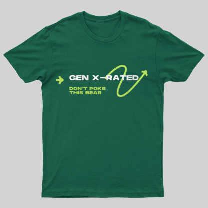 Gen X-Rated Geeky T-Shirt