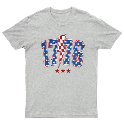 1776 America 4th of July Nerdy T-Shirt