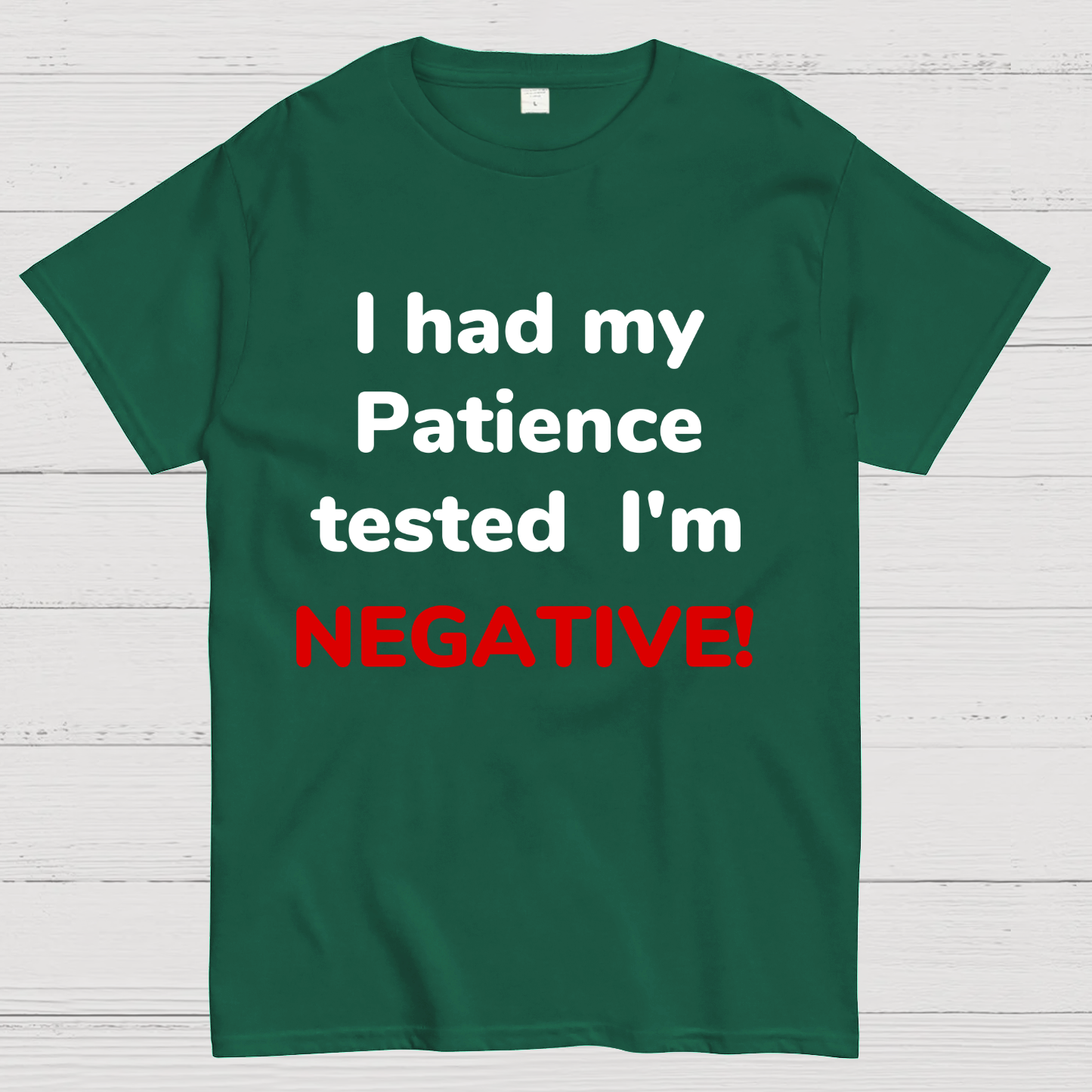 I Had My Patience Tested Geeky T-Shirt