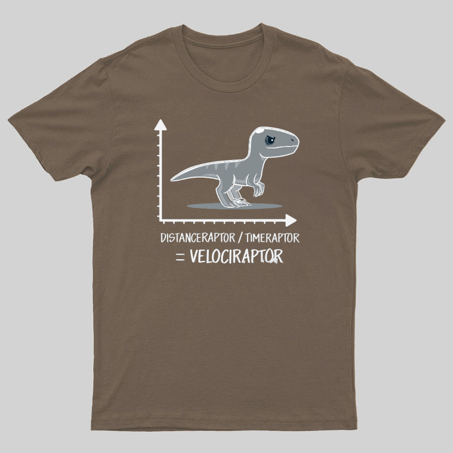 Velociraptor Geeky T-Shirt