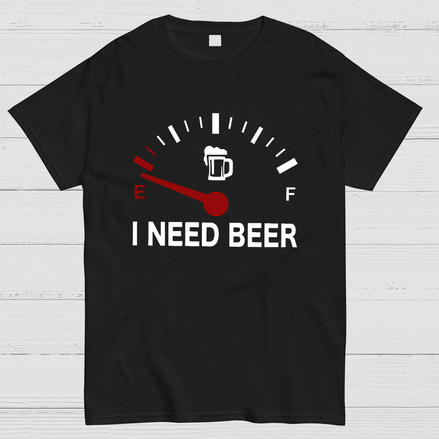 I Need Beer Geeky T-Shirt