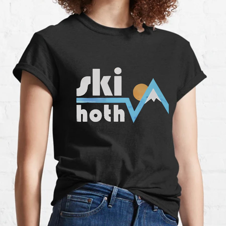 Ski Hoth Geeky T-Shirt
