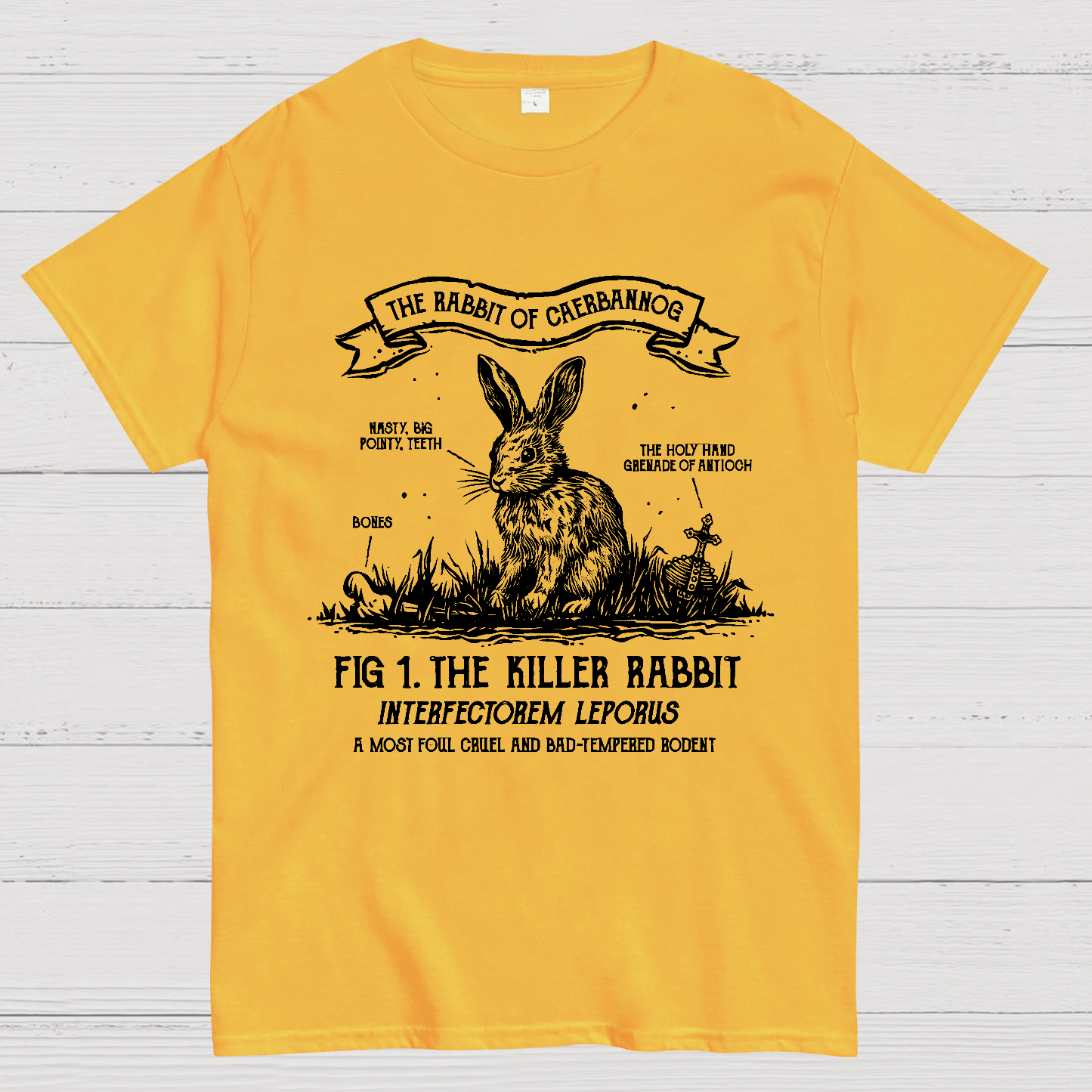 The Rabbit of Caerbannog Geek T-Shirt