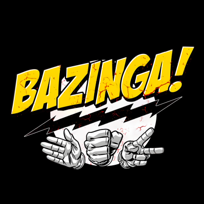 Bazinga Nerd T-Shirt
