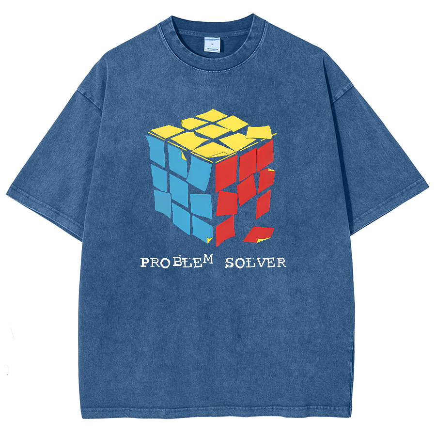 Problem Solver Vintage Distressed T-shirt