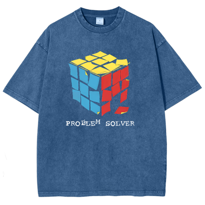 Problem Solver Vintage Distressed T-shirt