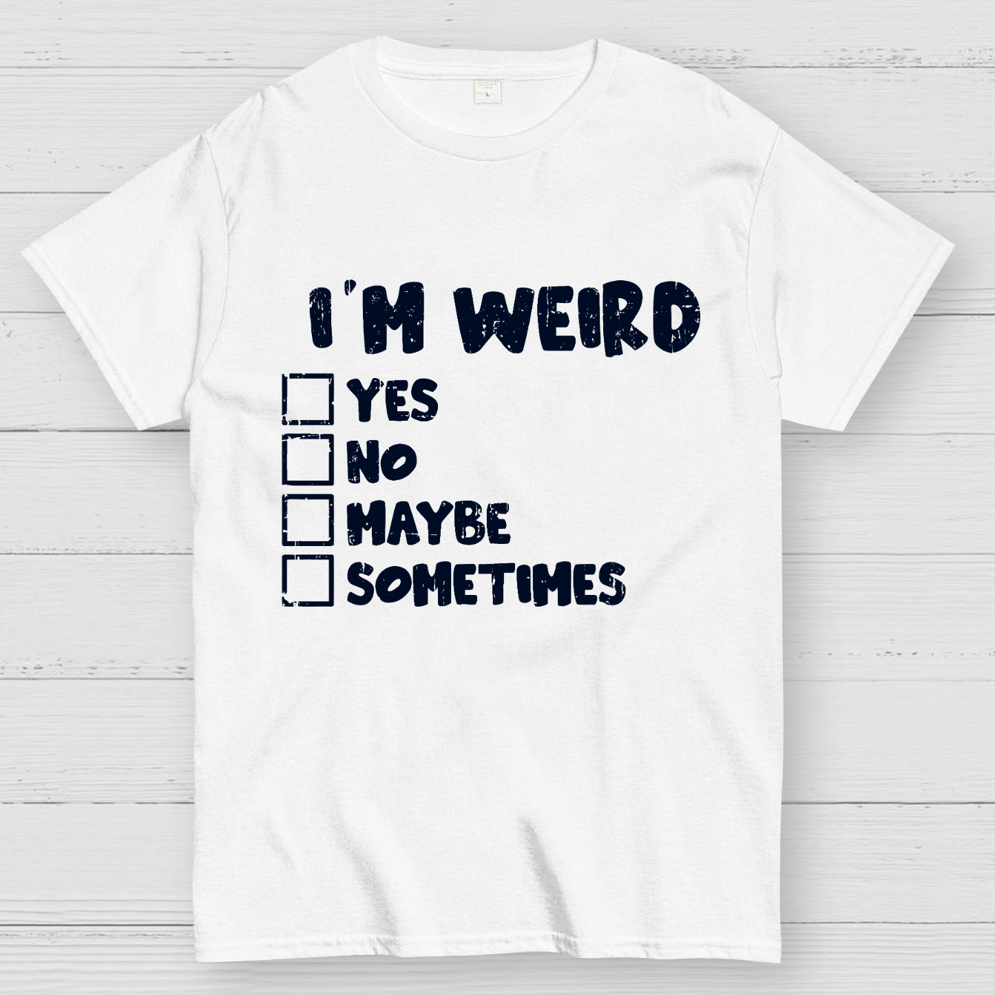 I'm Weird Geek T-Shirt