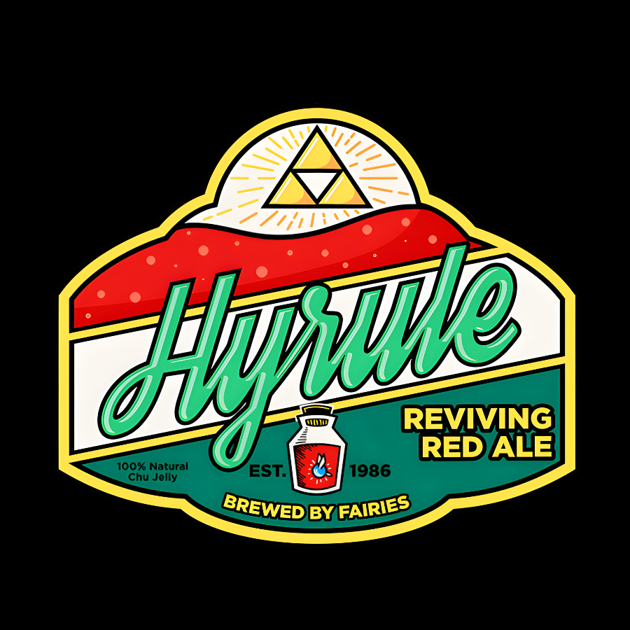 It's Dangerous to Go Sober, Take This-Hyrule Reviving Red Ale Geek T-Shirt