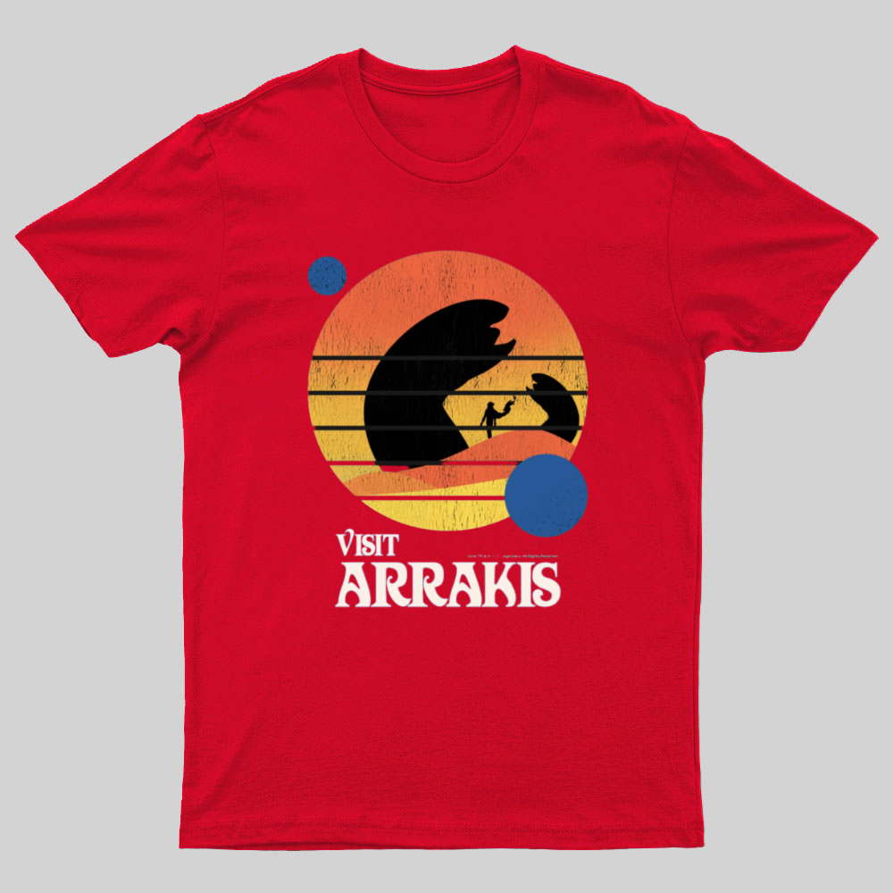 Visit Arrakis Geeky T-Shirt