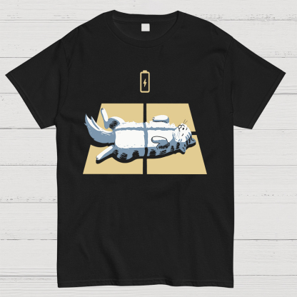 Solar Charging Nerdy T-Shirt