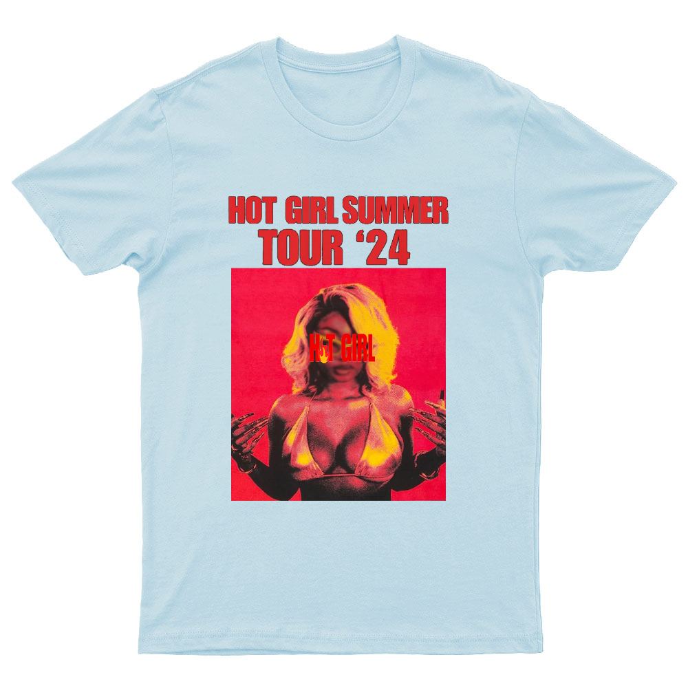 Hot Girl Summer Tour 2024 Megan Print T-Shirt