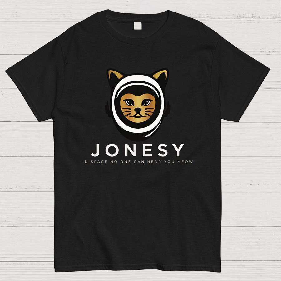 Jonesy In Space No One Can Hear You Meow Geeky T-Shirt