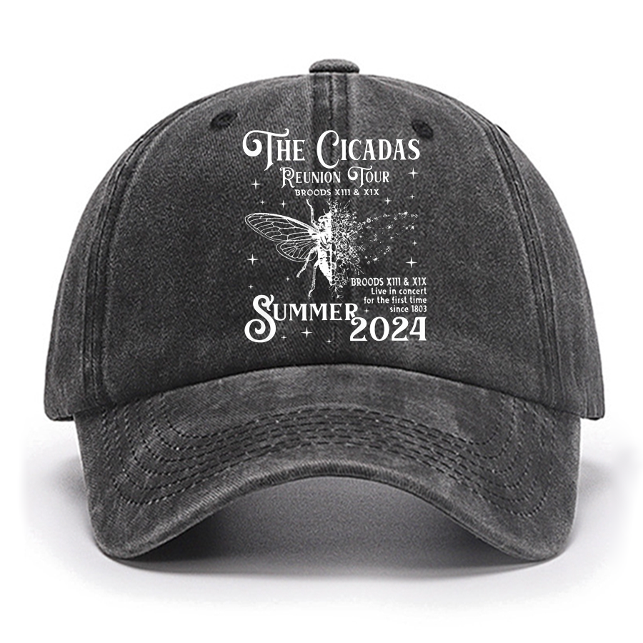 The Cicadas Reunion Tour Summer 2024 Cotton Hat