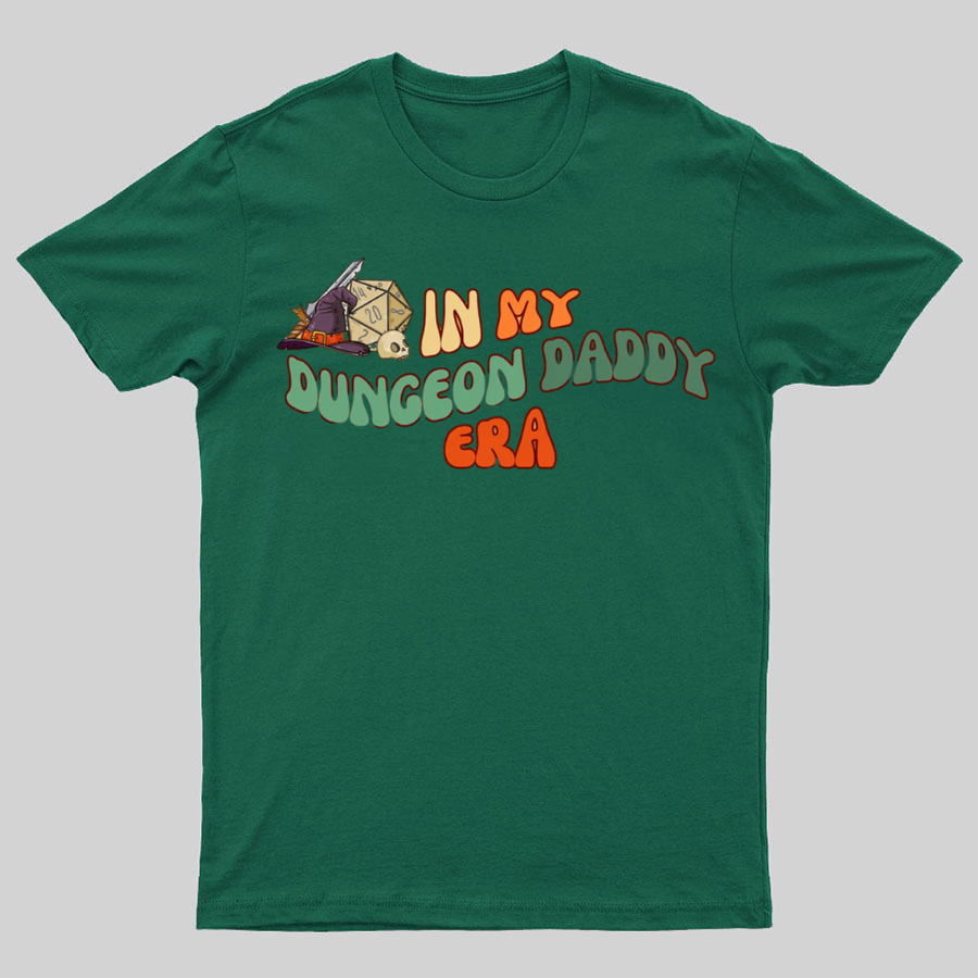 Dungeon Daddy Game Geeky T-Shirt