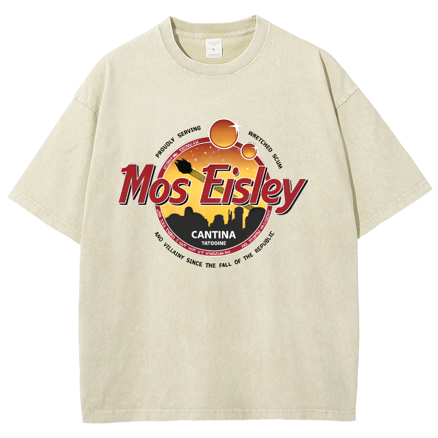 Mos Eisley Tatooine Vintage Distressed T-shirt