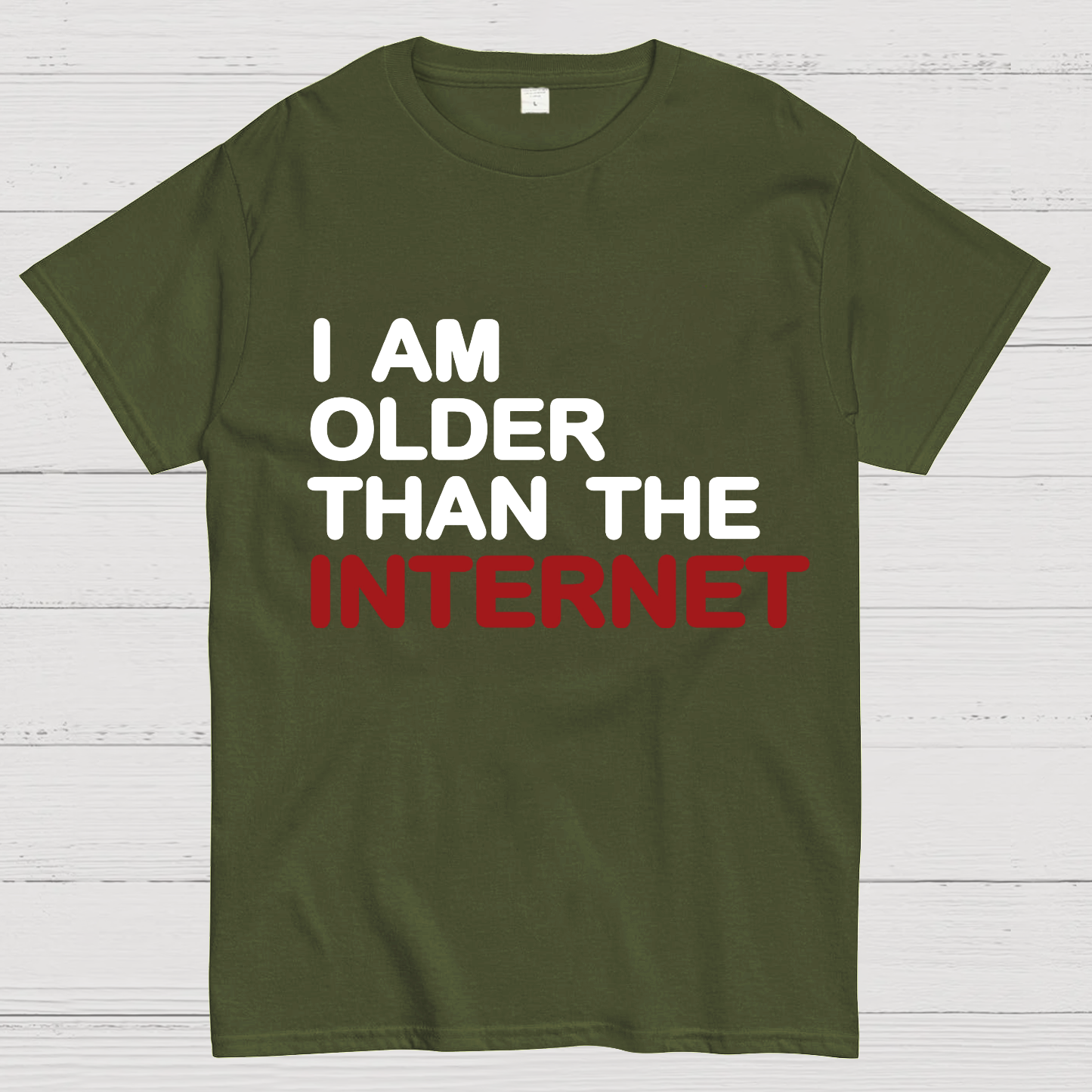 I Am Older Than The Internet Geeky T-Shirt