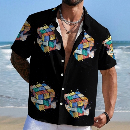 Rubik's Cube Geeky Shirt