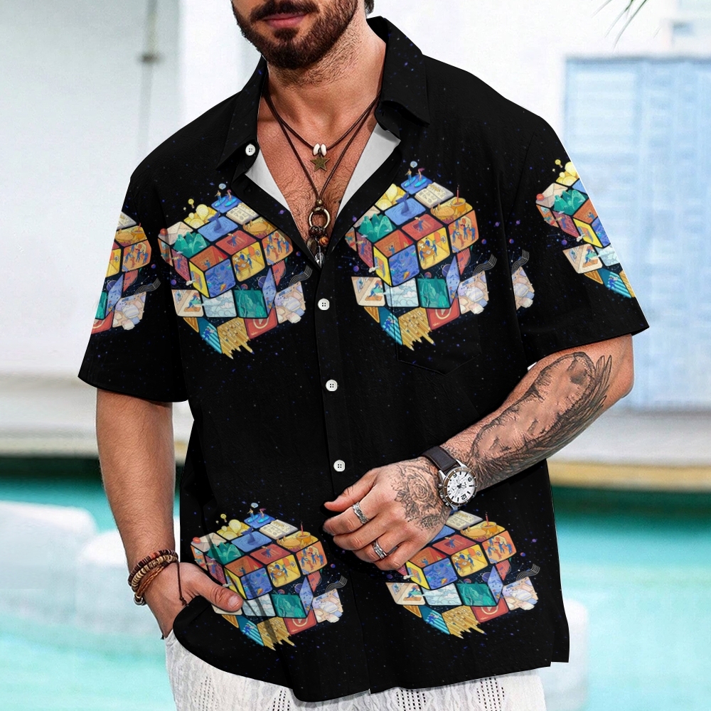 Rubik's Cube Geeky Shirt