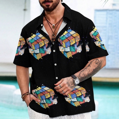 Rubik's Cube Geeky Shirt