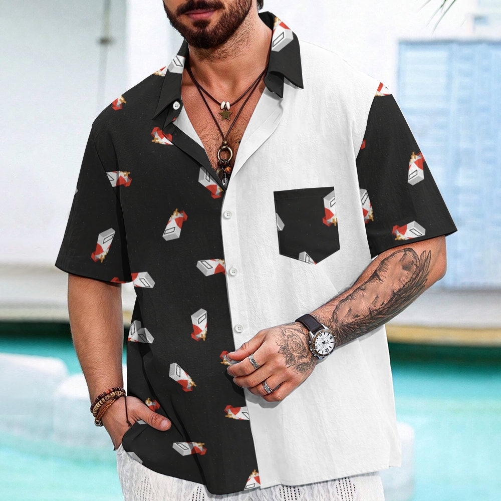 Cigarette Box Geeky Shirt