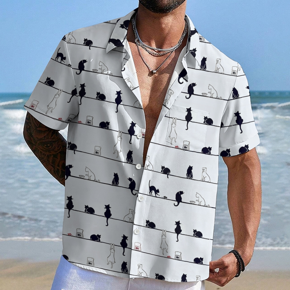 Cute Cat Geeky Shirt