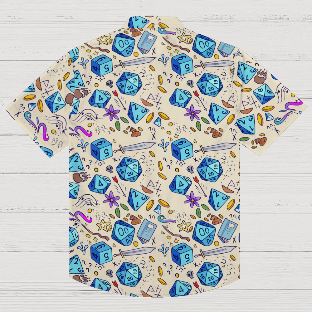 Vintage Dice Game Geeky Shirt