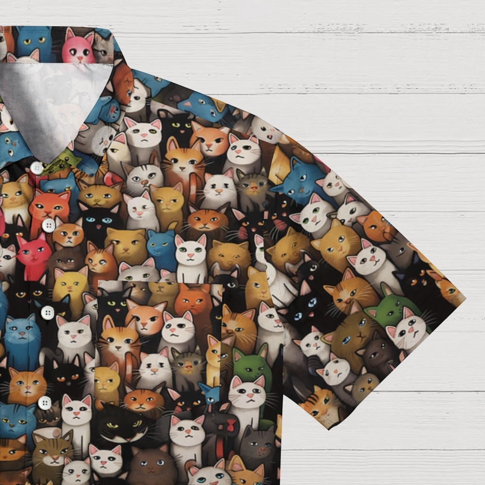 Cat Art Illustration Geeky Shirt