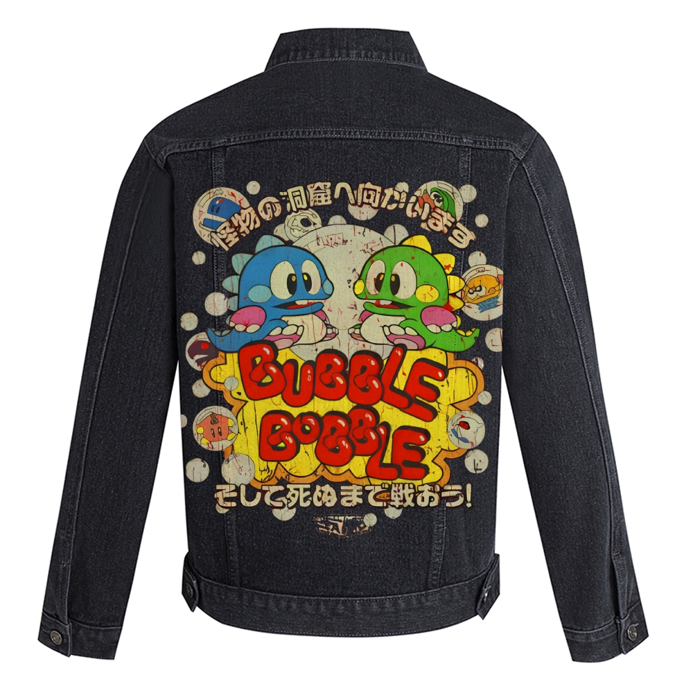 Monster Paradise Bubble Shooter Denim Jacket