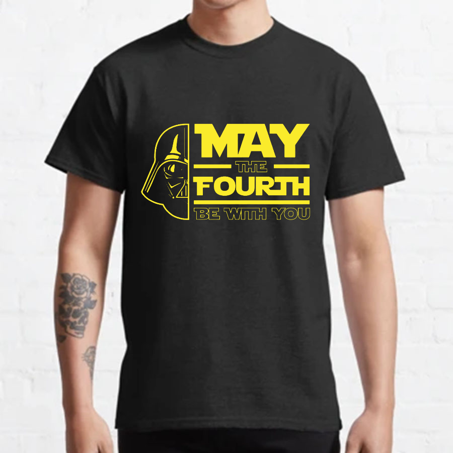 May The 4th Be With You Geeky T-Shirt