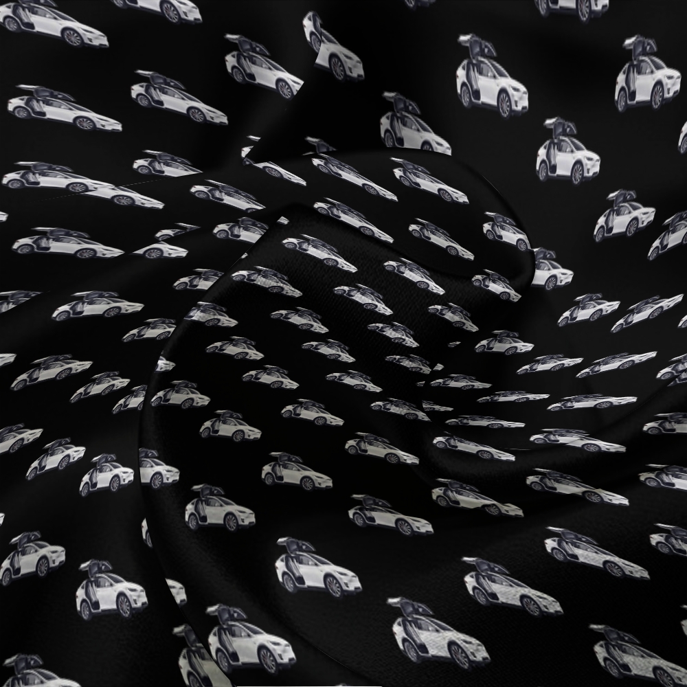 Tesla Model X Geek Long Sleeve Pajama Set 