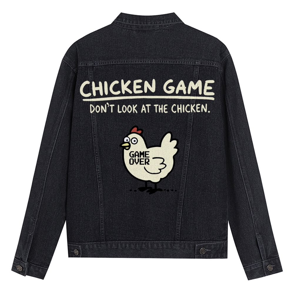 Chicken Game Denim Jacket
