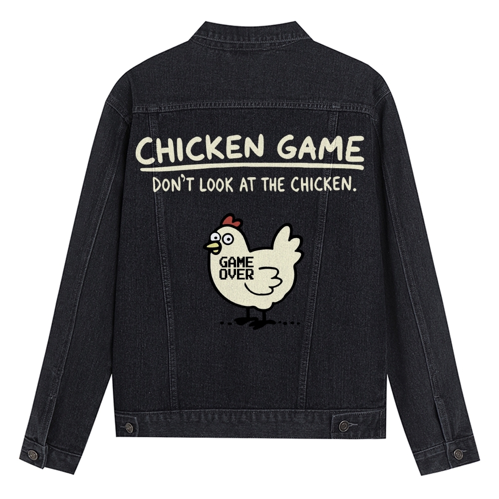 Chicken Game Denim Jacket
