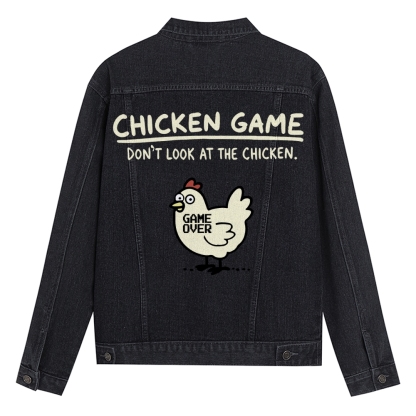 Chicken Game Denim Jacket