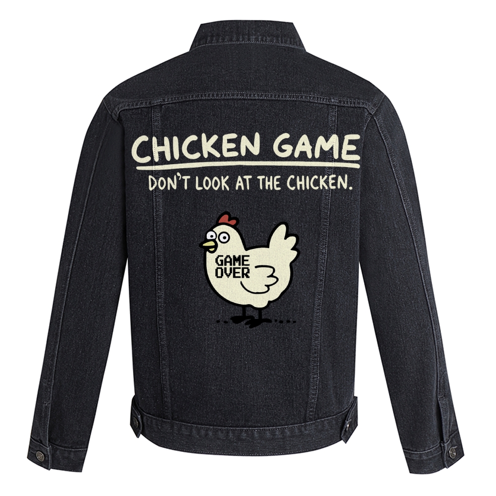 Chicken Game Denim Jacket