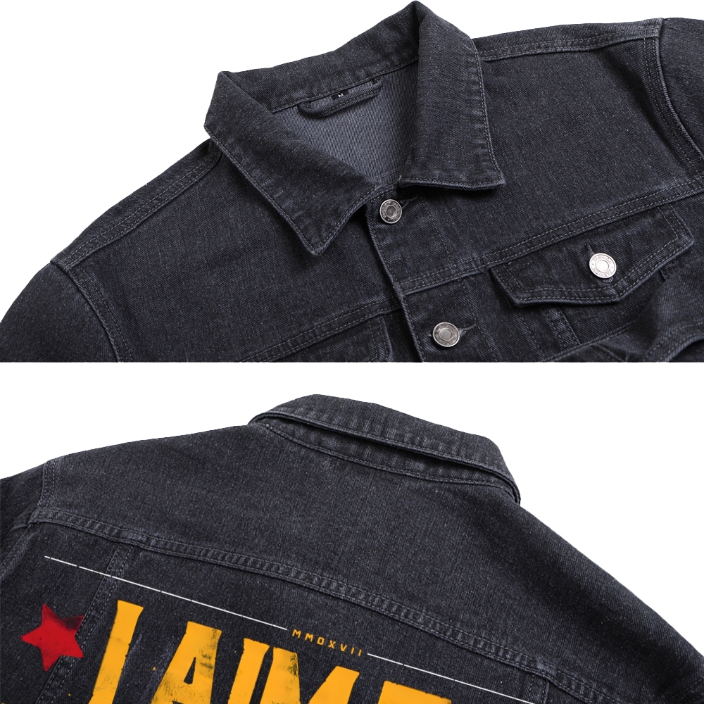 I Aim To Misbehave Geek Denim Jacket